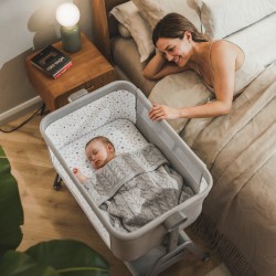 Bedside crib Dream 50 Lighte-Grey