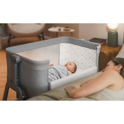 Bedside crib Dream 50 Lighte-Grey