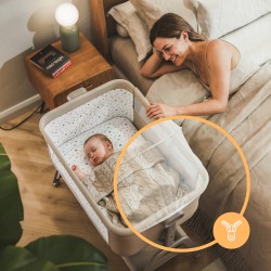 Dream 50 Lighte-Grey crib