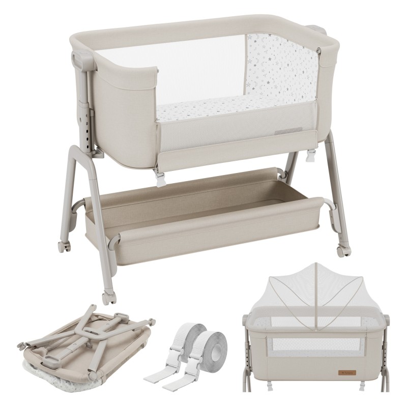 Bedside crib Dream 50 Beige