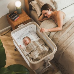 Bedside crib Dream 50 Beige