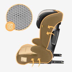 Baby car seat 2-in-1 100 -150 cm Joy 45 Beige I-Size