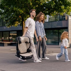 Fotelik samochodowy dla dzieci 2w1 100 -150 cm Joy 45 Beige I-Size