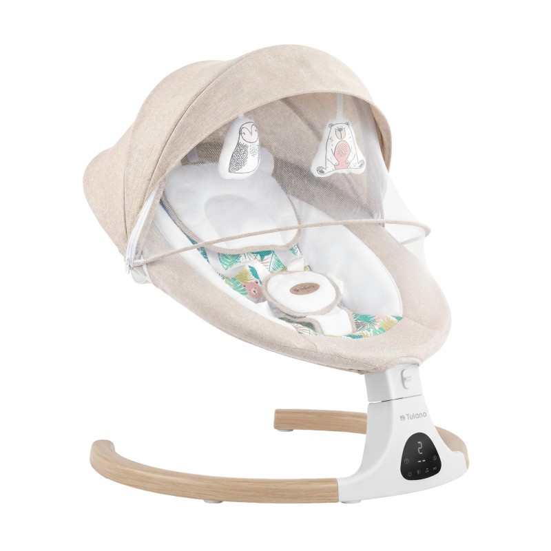 Leżaczek-bujaczek elektroniczny Astrid 35 Beige