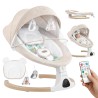 Electronic rocking chair Astrid 35 Beige