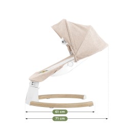 Electric baby bouncer and rocker Astrid 35 Beige