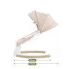 Electric baby bouncer and rocker Astrid 35 Beige