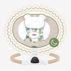 Electric baby bouncer and rocker Astrid 35 Beige