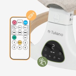 Leżaczek-bujaczek elektroniczny Astrid 35 Beige