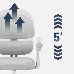 Children's ergonomic chair Junior 4.4 Grey