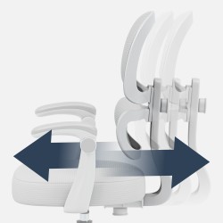 Fotel ergonomiczny dla dzieci Junior 4.4 Grey