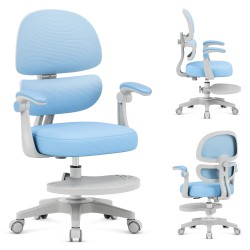 Fotel ergonomiczny dla dzieci Junior 4.4 Blue
