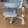 Children's ergonomic chair Junior 4.4 Blue