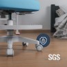 Fotel ergonomiczny dla dzieci Junior 4.4 Blue