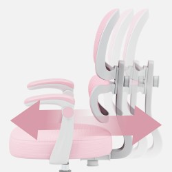 Children's ergonomic chair Junior 4.4 Pink