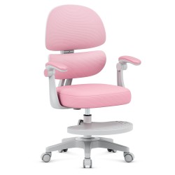 Fotel ergonomiczny dla dzieci Junior 4.4 Pink