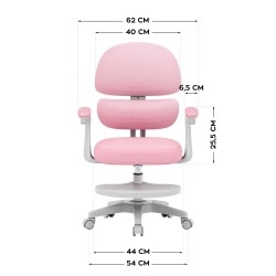 Children's ergonomic chair Junior 4.4 Pink