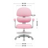 Children's ergonomic chair Junior 4.4 Pink