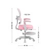 Children's ergonomic chair Junior 4.4 Pink