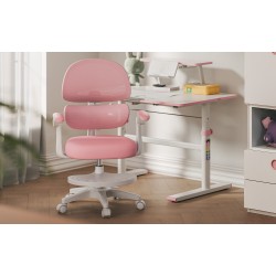 Fotel ergonomiczny dla dzieci Junior 4.4 Pink