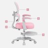 Children's ergonomic chair Junior 4.4 Pink