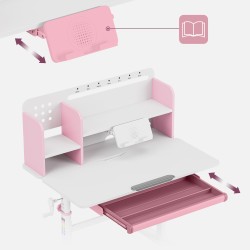 Biurko ergonomiczne dla dziecka Study 5.0 Pink 90 cm