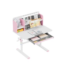 Ergonomiczne biurko dla dziecka Study 5.0 Pink 90 cm