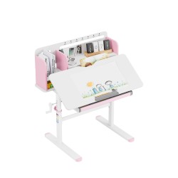 Ergonomiczne biurko dla dziecka Study 5.0 Pink 90 cm