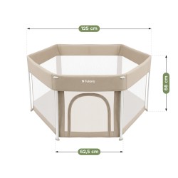 Folding baby playpen Cozy 30 Beige