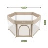 Folding baby playpen Cozy 30 Beige