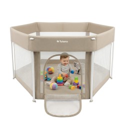 Folding baby playpen Cozy 30 Beige