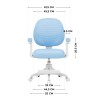 Children's swivel chair Junior 3.1 Blue