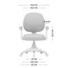 Children's swivel chair Junior 3.1 Grey