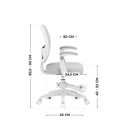 Fotel dziecięcy Junior 3.1 Grey
