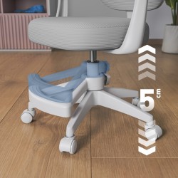 Fotel obrotowy dla dzieci Junior 3.1 Grey