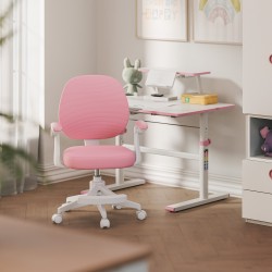 Fotel obrotowy dla dzieci Junior 3.1 Pink