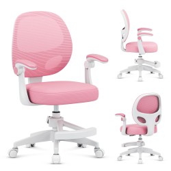 Fotel obrotowy dla dzieci Junior 3.1 Pink