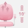 Junior 3.1 Pink children's swivel chair