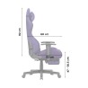 Fotel gamingowy Force 5.7 Purple