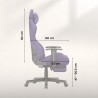 Fotel gamingowy Force 5.7 Purple