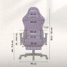 Fotel gamingowy Force 5.7 Purple