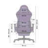 Gaming chair Force 5.7 Purple