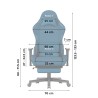 Fotel gamingowy Force 5.7 Blue