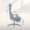Gaming chair Force 5.7 Blue