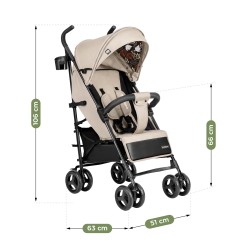 Pushchair Davos 35 Beige