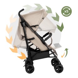 Pushchair Davos 35 Beige