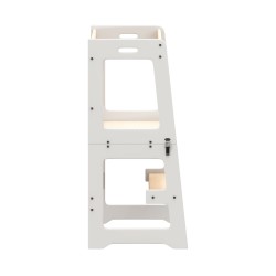 Kitchen helper with table function Mooby 35 White-Natural