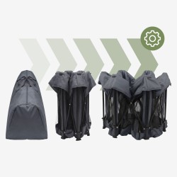 Baby playpen Cozy 30 Graphite