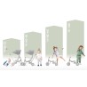 Rowerek 4 w 1 Noah 35 Grey