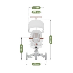 Rowerek 4 w 1 Noah 35 Grey